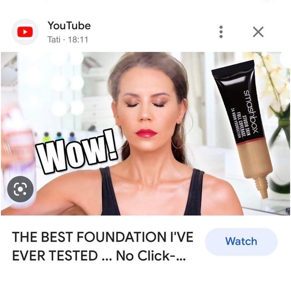 ๐ Smashbox studio skin full coverage 24 hour foundation + JHAG sampler - Picture 16 of 17